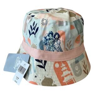 Disney Parks Rapunzel Tiana Snow White Princess Bucket Sun Hat Adult Size NEW